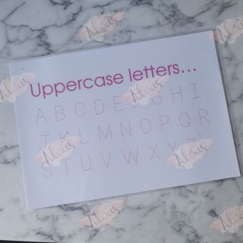Uppercase letters