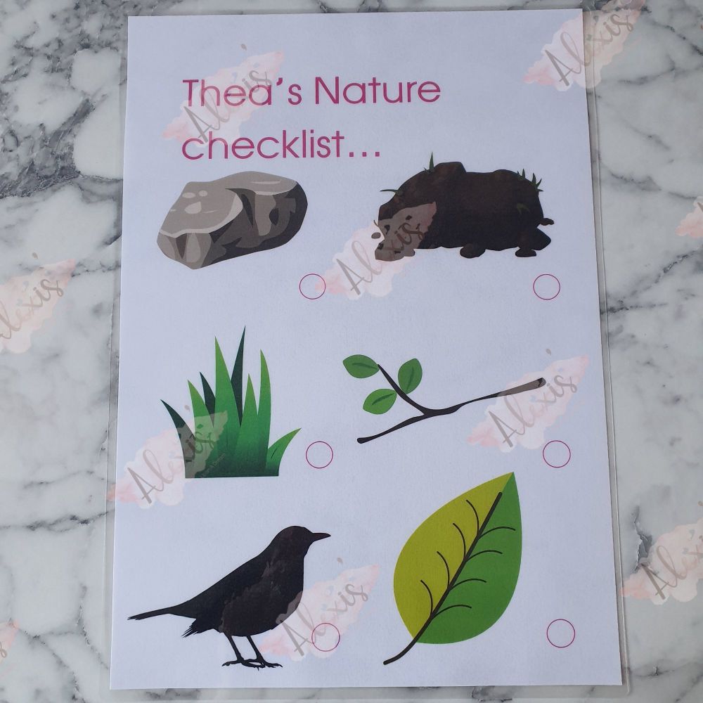 Nature checklist 