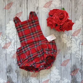 Tartan romper