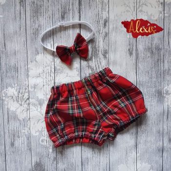 Tartan jampants and dicky bow