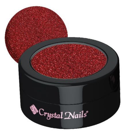 Crystal Nails Glitter Small Red
