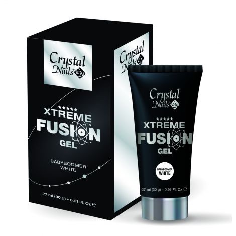 Crystal Nails Xtreme Fusion Gel White 30g