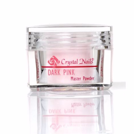 Crystal Nails Dark Pink Acrylic 100g