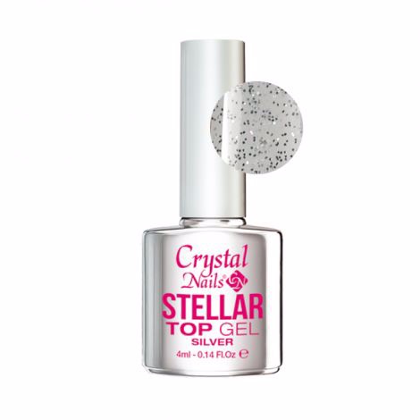 Crystal Nails Stellar Top Gel Sliver