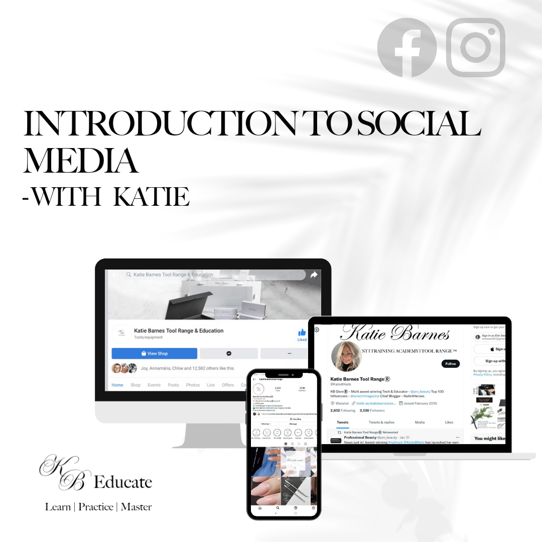Introduction to Social Media for Nail Businesses Webinar with Katie Barnes