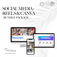 The Complete Social Media, Canva and Reels Course Bundle with Erin Searle