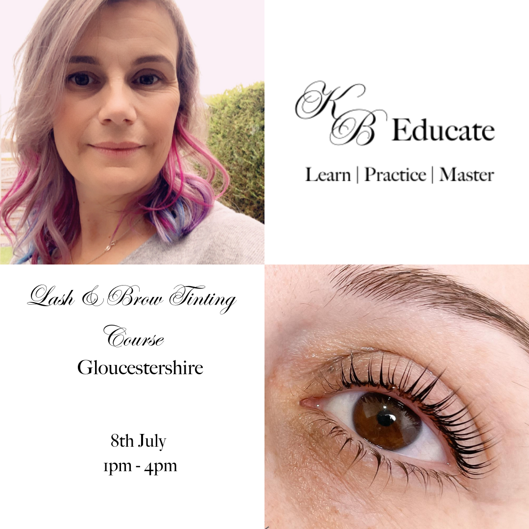 Brow & Lash Tinting Course - Gloucestershire - 8th July (PM)
