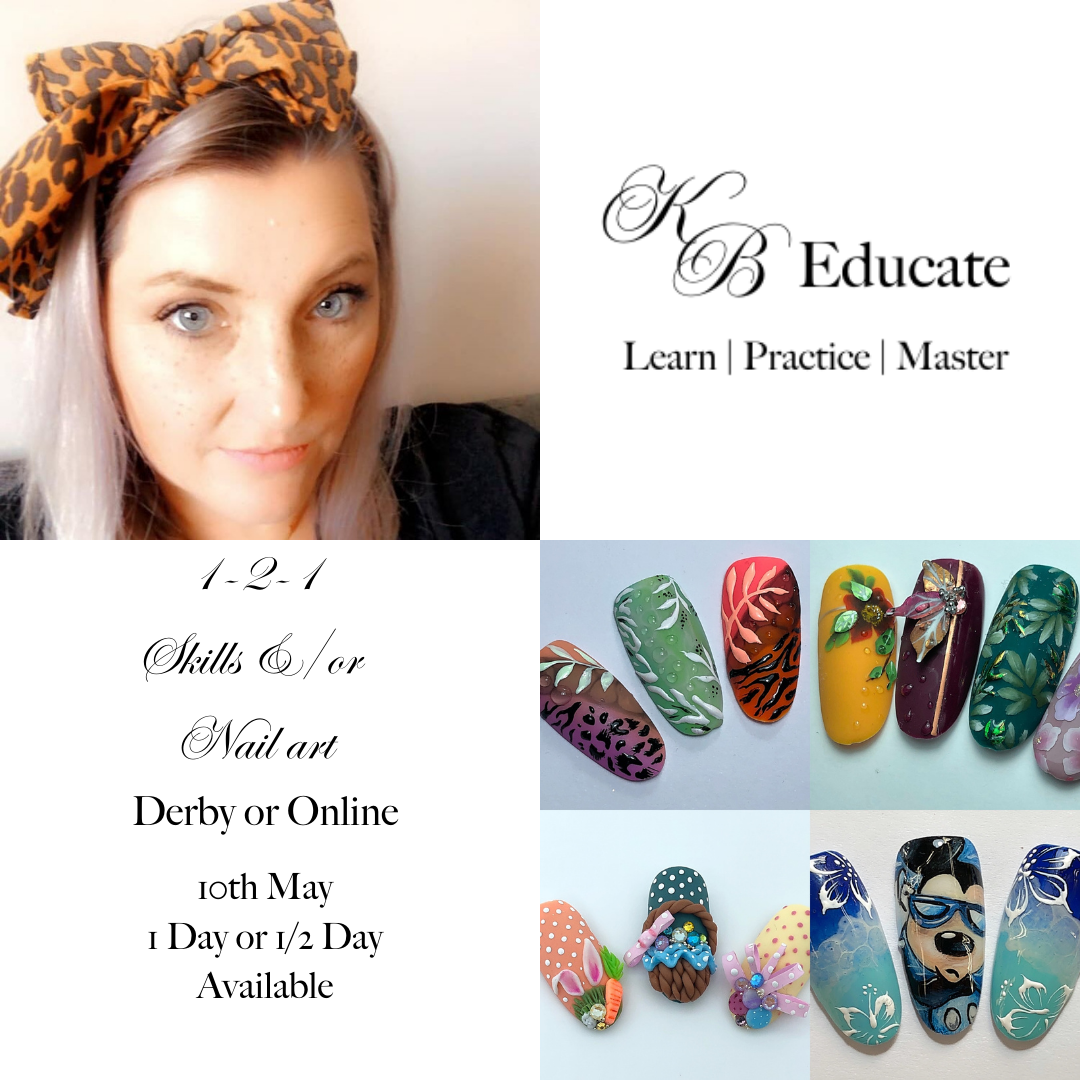 1-2-1 Refresher Nail Course Online or in person