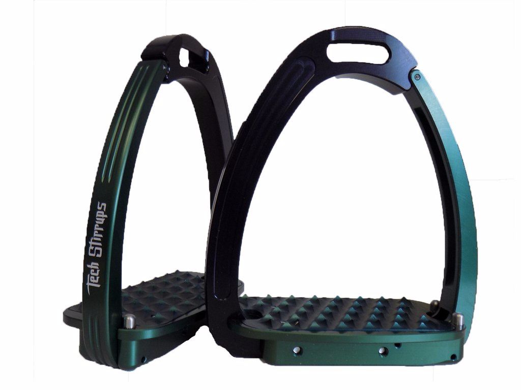 Tech stirrups, Italy, aluminium stirrups, safety stirrups, venice
