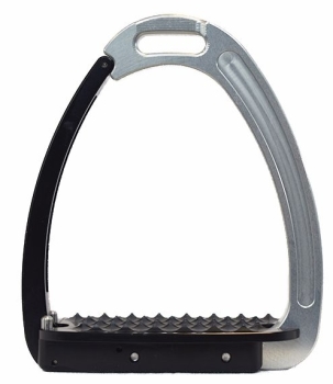 Tech Venice Magnetic Safety Stirrups - Black/Silver