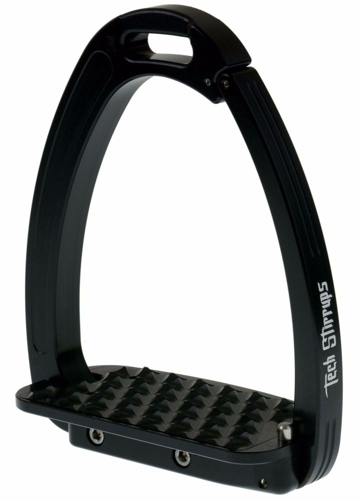 Tech stirrups, Italy, aluminium stirrups, safety stirrups, venice