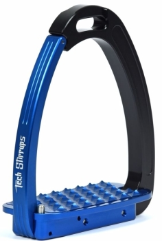 Tech Venice Magnetic Safety Stirrups - Blue/Black
