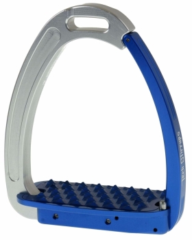Tech Venice Magnetic Safety Stirrups - Blue/Silver