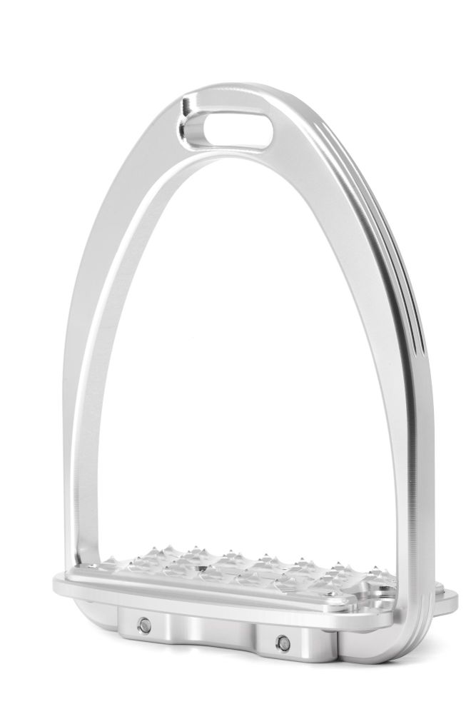 Tech Turin Classic Hunting Stirrups - Silver