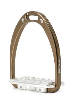 Tech Siena Classic Jumping Stirrups - Brown