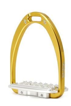 Tech Siena Classic Jumping Stirrups - Gold 