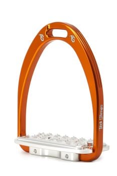 Tech Siena Classic Jumping Stirrups - Orange