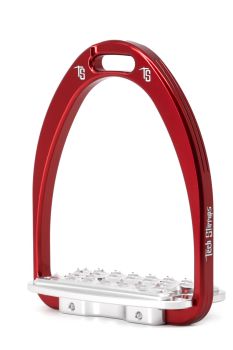 Tech Siena Classic Jumping Stirrups - Red