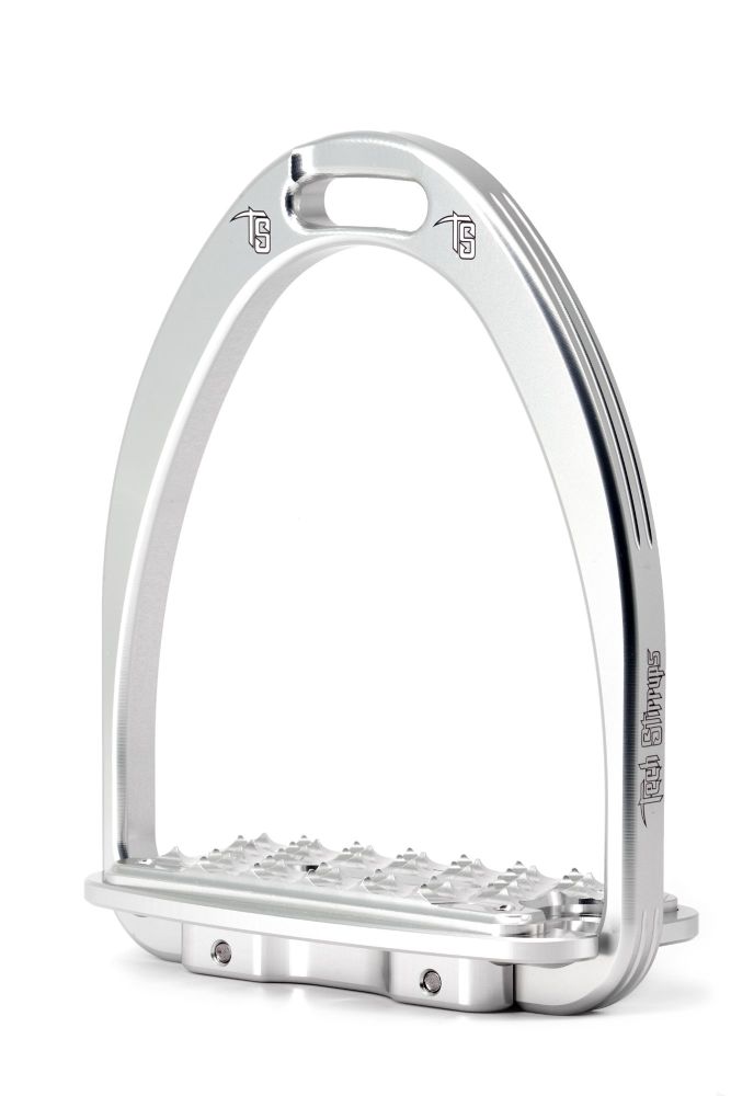 Tech Siena Classic Jumping Stirrups - Silver