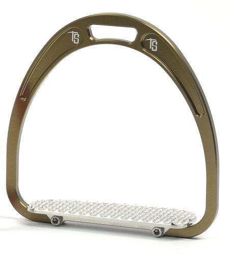 Tech Rome Racing Stirrups - Brown