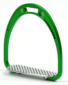 Tech Rome Racing Stirrups - Green