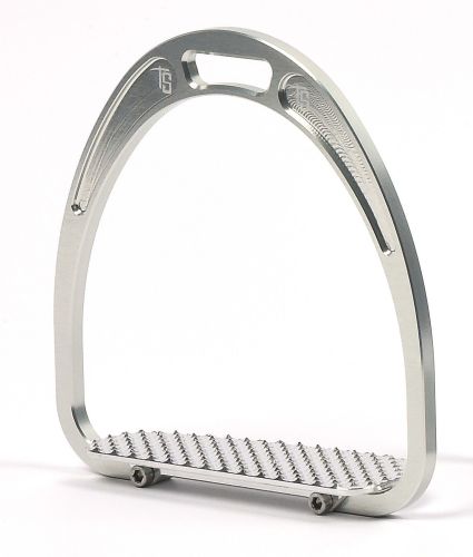 Tech Rome Racing Stirrups - Silver