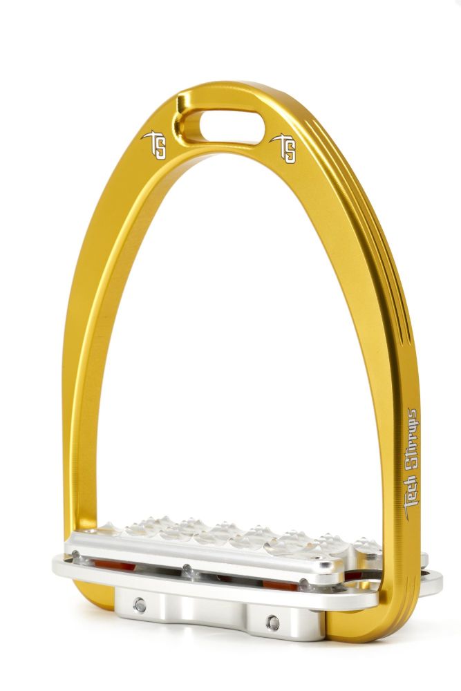 Tech Classic Siena Plus Shock Absorbing Stirrups - Gold