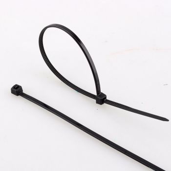 Black Cable ties 4.8 x 200mm 