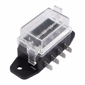 Blade Fuse Box 4 Way With Transparent Cover