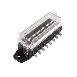Blade Fuse Box 8 Way With Transparent Cover