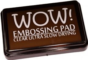 Wow Clear Embossing Ink Pad Ultra Slow Drying WV02 and Embossing Pen WV04 - Bundle 2 Items