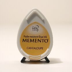 Cantaloupe Memento dye dew drop Ink Pad