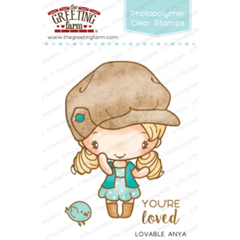 Loveable Anya clear stamp set - The Greeting Farm