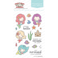 Little mermaids clear stamp set - The Greeting Farm