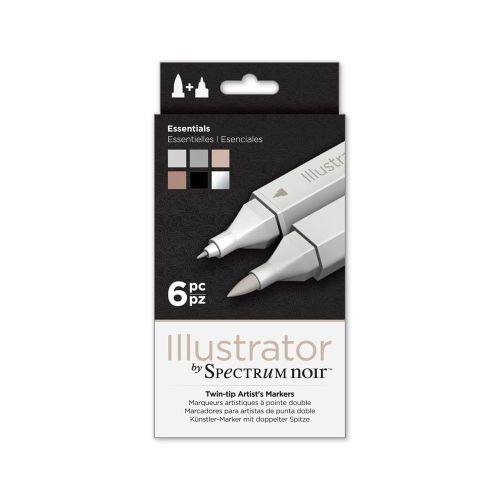 Spectrum Noir Illustrator 6pk - Essentials