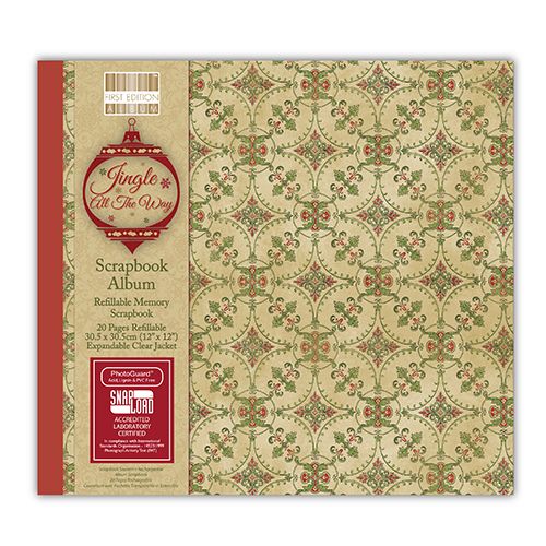 First Editions Jingle all the way 12x12 scrapbook Album 