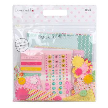 Dovecraft Back To Basics Goody Bag - Floral Brights