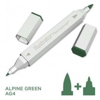 Spectrum noir Illustrator pen AG4 - Alpine Green