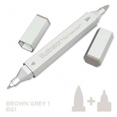 Spectrum noir Illustrator pen BG1 - Brown Grey 1