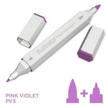 Spectrum noir Illustrator pen PV3 - Pink Violet
