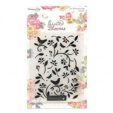 Painted Blooms Embossing Folder