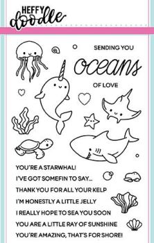 Heffy Doodle - Oceans of love stamps