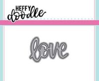 Heffy Doodle - Love word die