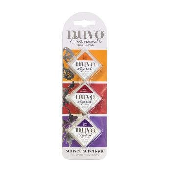 Nuvo - Diamond Hybrid Ink Pads - Sunset Serenade