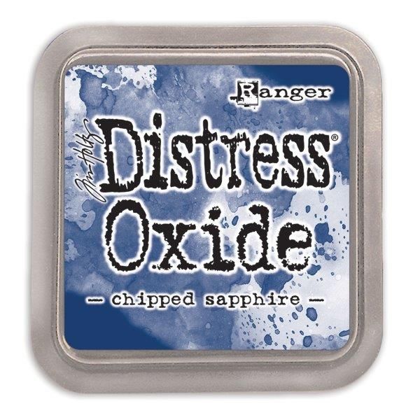 Tim Holtz Distress Oxide Pads Chipped Sapphire