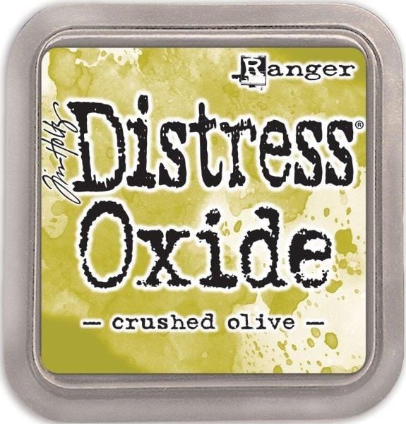 Tim Holtz Distress Oxide Pads Crushed Olive