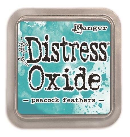 Tim Holtz Distress Oxide Pads Peacock Feathers