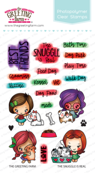 The snuggle is real clear stamp set - The Greeting Farm