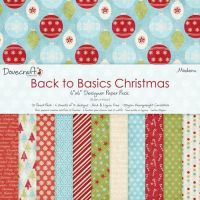 Dovecraft Back to Basics - Modern Christmas 8x8 Paper Pad