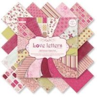 First Edition 6x6 FSC Paper Pad Love letters